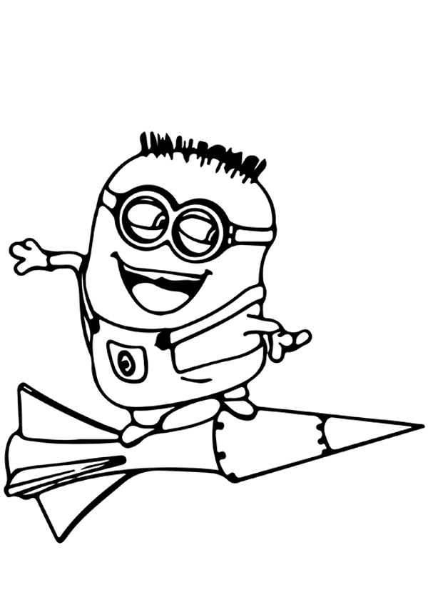 Coloring page: Despicable me (Animation Movies) #130345 - Free Printable Coloring Pages