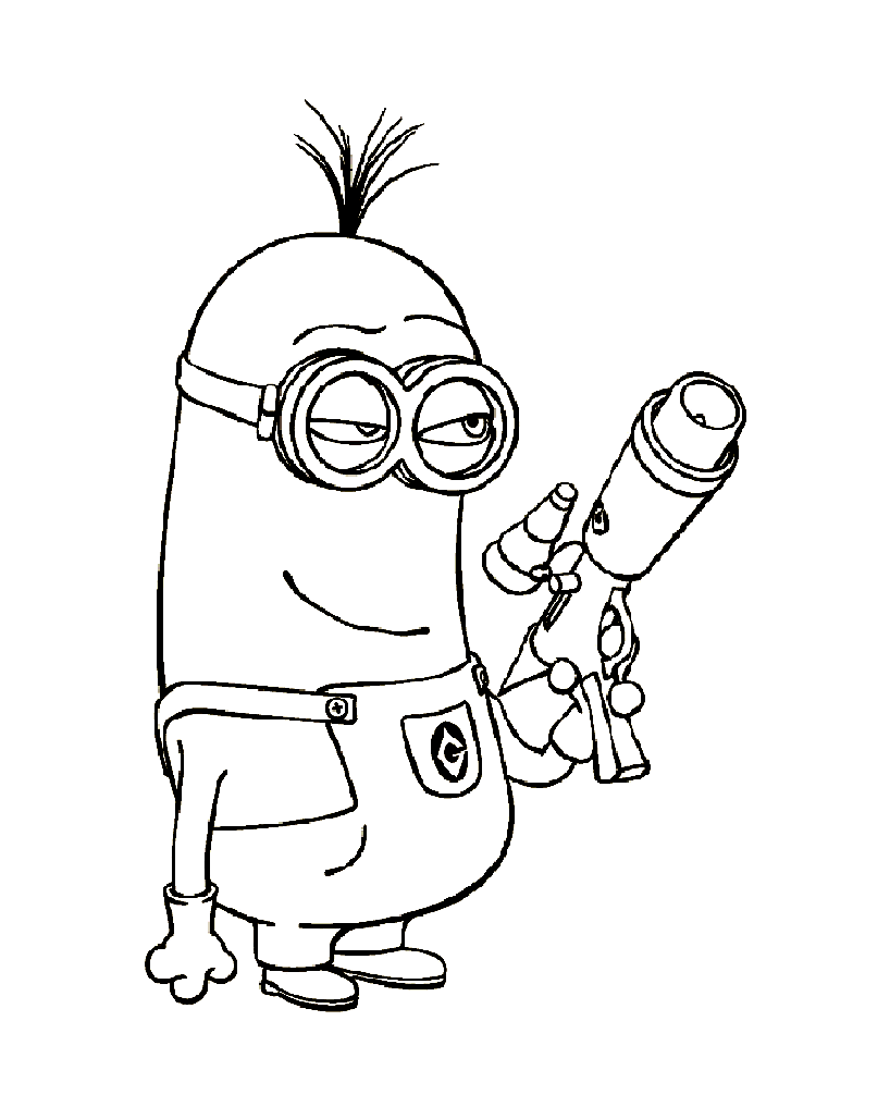 Coloring page: Despicable me (Animation Movies) #130346 - Free Printable Coloring Pages