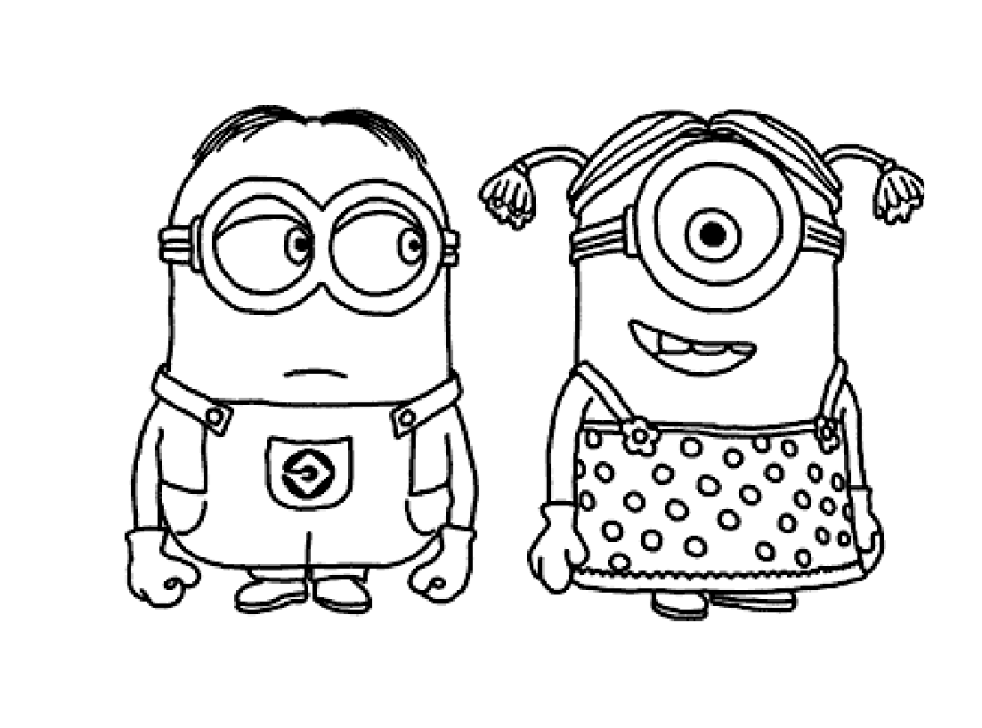Coloring page: Despicable me (Animation Movies) #130351 - Free Printable Coloring Pages