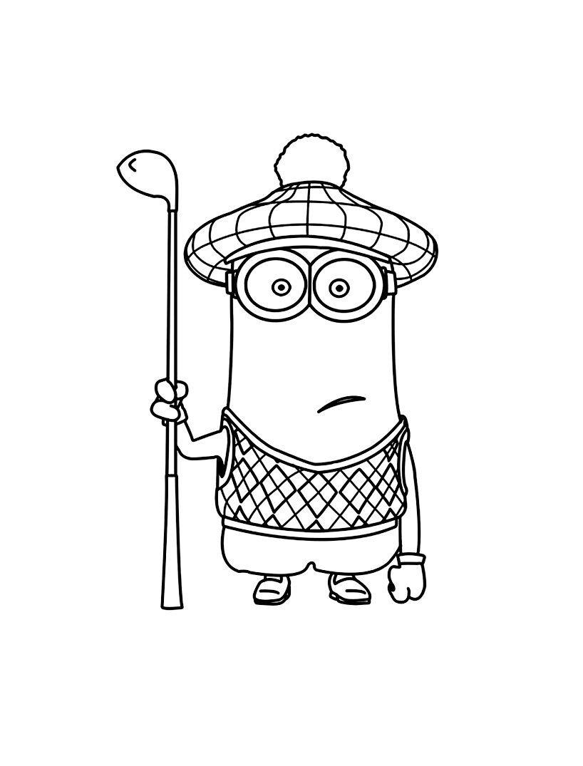 Coloring page: Despicable me (Animation Movies) #130354 - Free Printable Coloring Pages