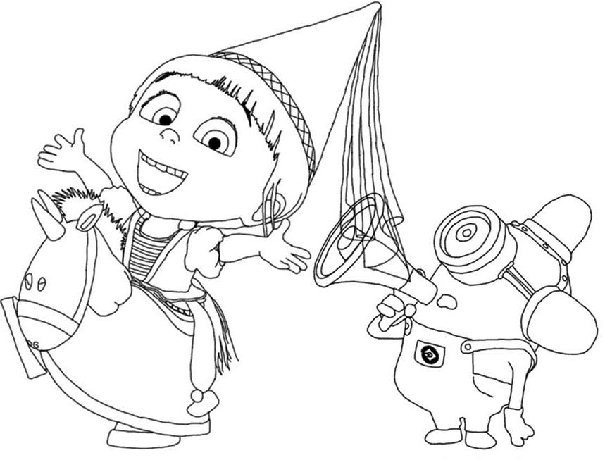 Coloring page: Despicable me (Animation Movies) #130360 - Free Printable Coloring Pages