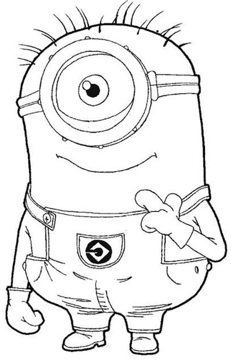 Coloring page: Despicable me (Animation Movies) #130367 - Free Printable Coloring Pages