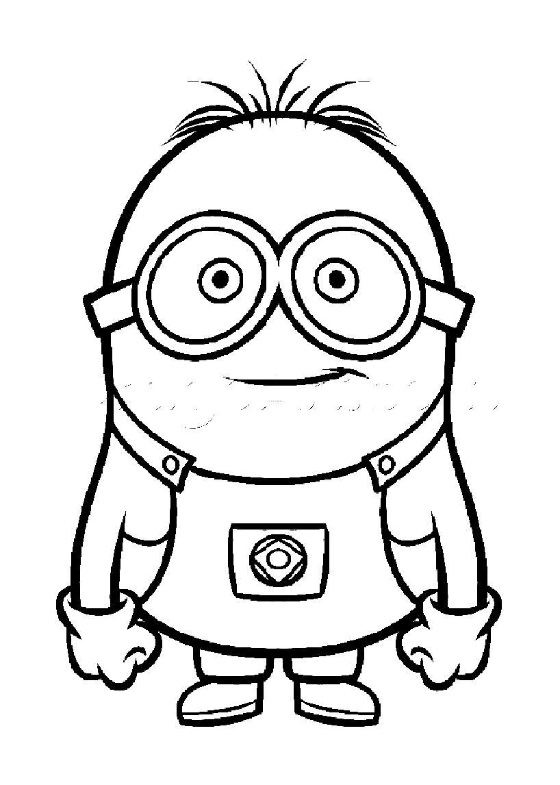 Coloring page: Despicable me (Animation Movies) #130370 - Free Printable Coloring Pages