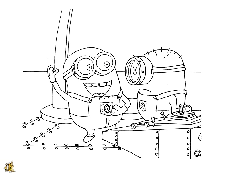 Coloring page: Despicable me (Animation Movies) #130375 - Free Printable Coloring Pages