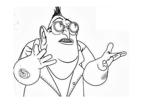 Coloring page: Despicable me (Animation Movies) #130398 - Free Printable Coloring Pages