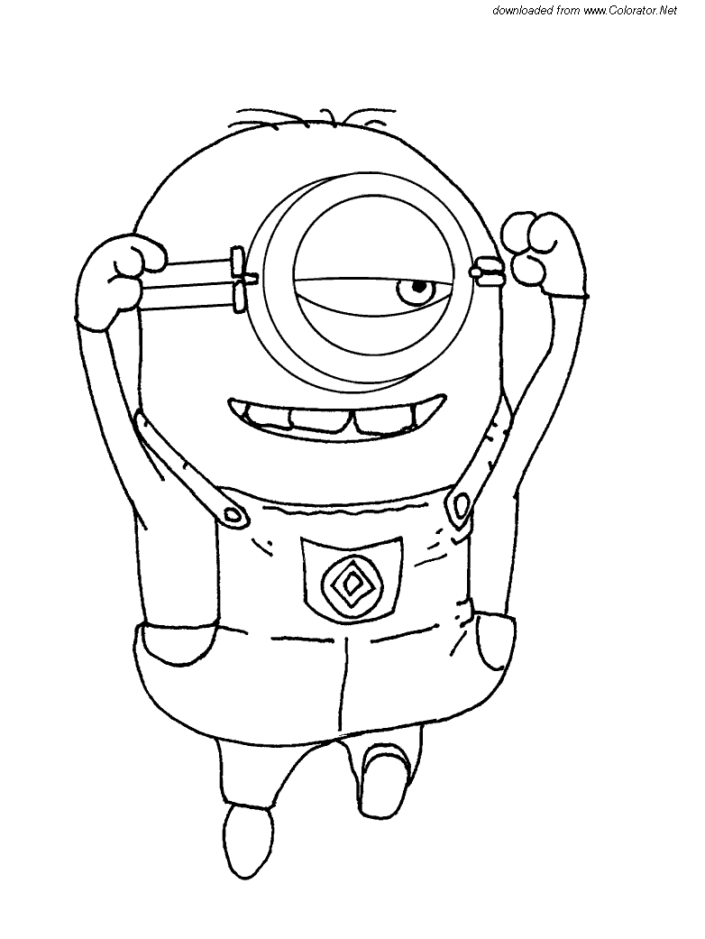 Coloring page: Despicable me (Animation Movies) #130400 - Free Printable Coloring Pages