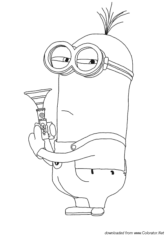 Coloring page: Despicable me (Animation Movies) #130402 - Free Printable Coloring Pages