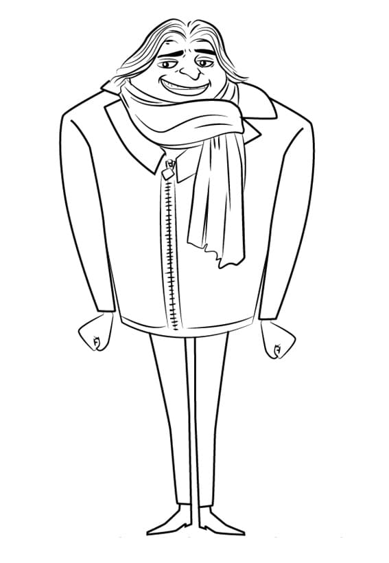 Free printable Despicable Me coloring page #199758 from Animation Movies collection