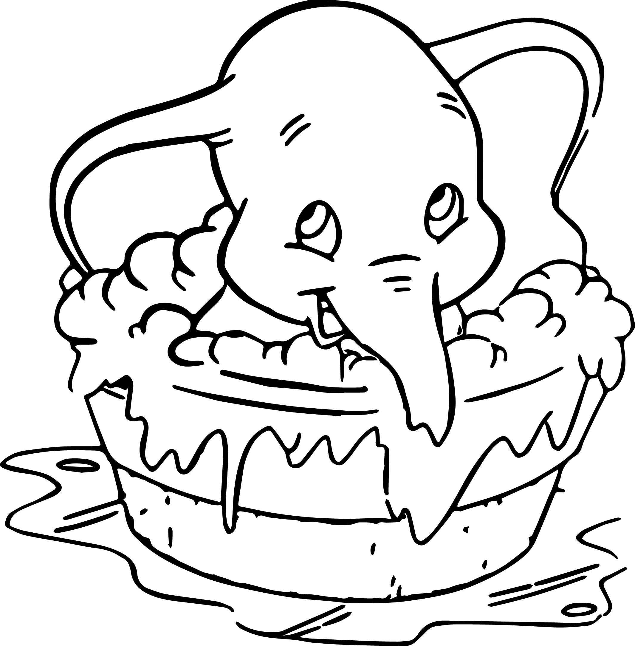 Coloring page: Dumbo (Animation Movies) #170587 - Free Printable Coloring Pages