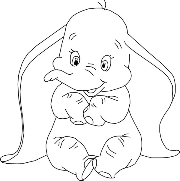 Coloring page: Dumbo (Animation Movies) #170597 - Free Printable Coloring Pages