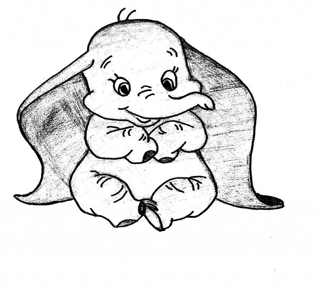 Coloring page: Dumbo (Animation Movies) #170606 - Free Printable Coloring Pages