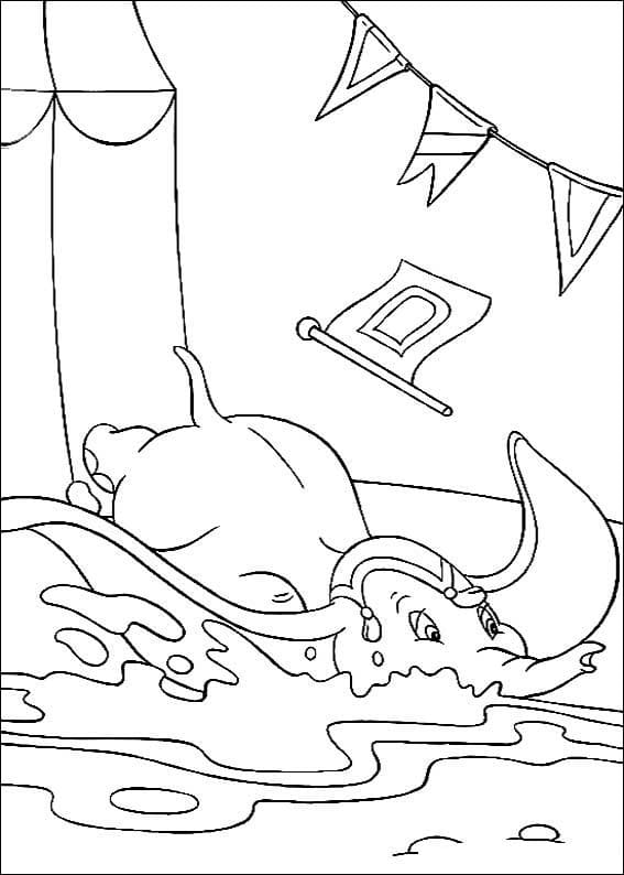Free printable Dumbo coloring page #187111 from Animation Movies collection Free printable Dumbo coloring page #187111 from Animation Movies collection