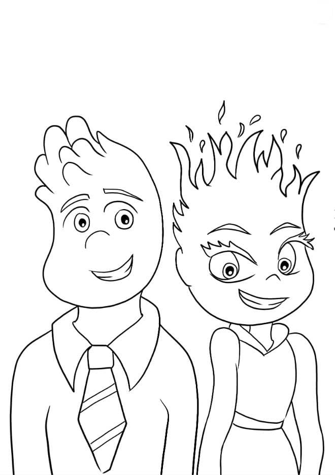 Coloring page: Elementary (Animation Movies) #203854 - Free Printable Coloring Pages