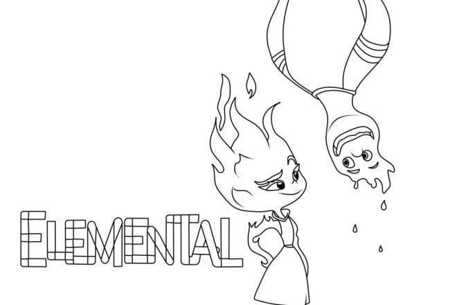 Coloring page: Elementary (Animation Movies) #203856 - Free Printable Coloring Pages