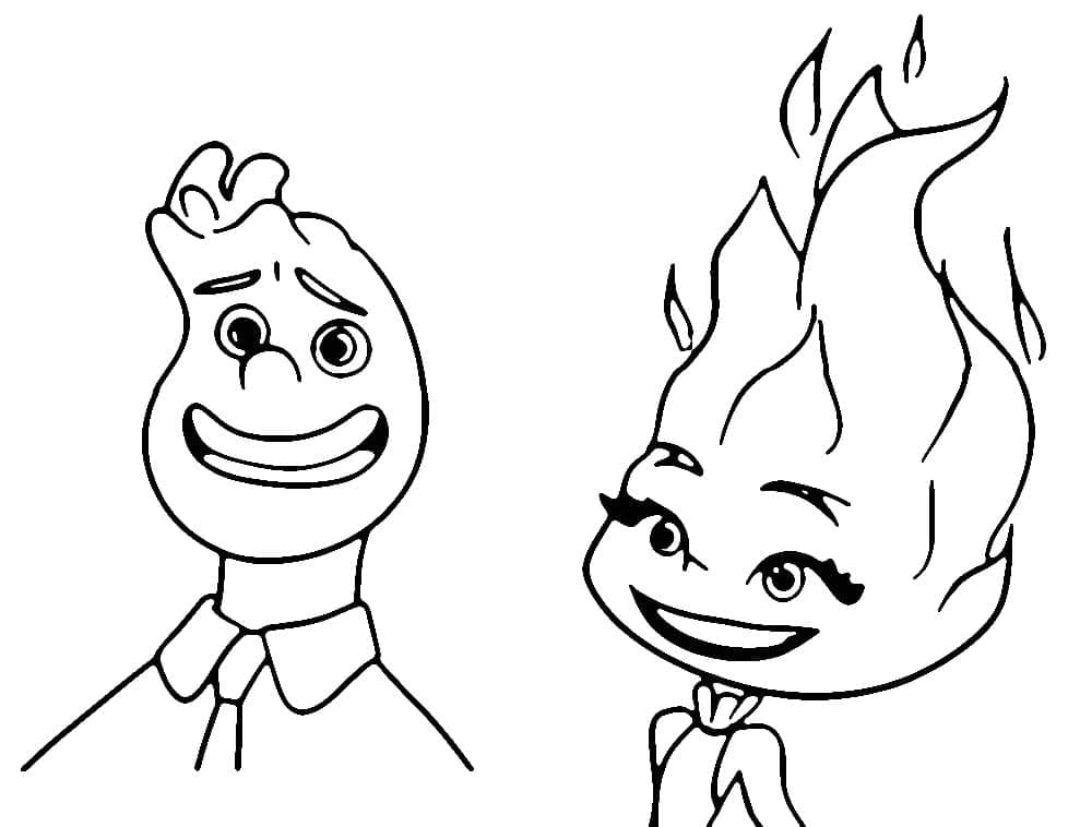 Free printable Elementary coloring page #203861 from Animation Movies collection