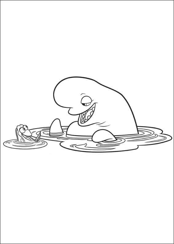 Free printable Finding Dory coloring page #196076 from Animation Movies collection