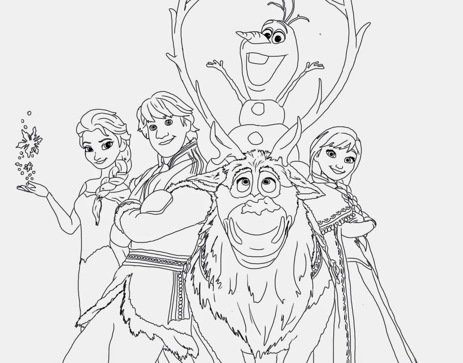 Frozen 71664 Animation Movies Free Printable Coloring Pages