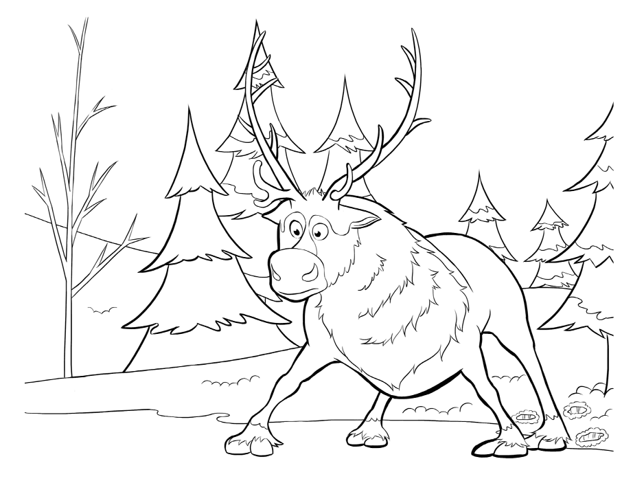 Coloring page: Frozen (Animation Movies) #71675 - Free Printable Coloring Pages