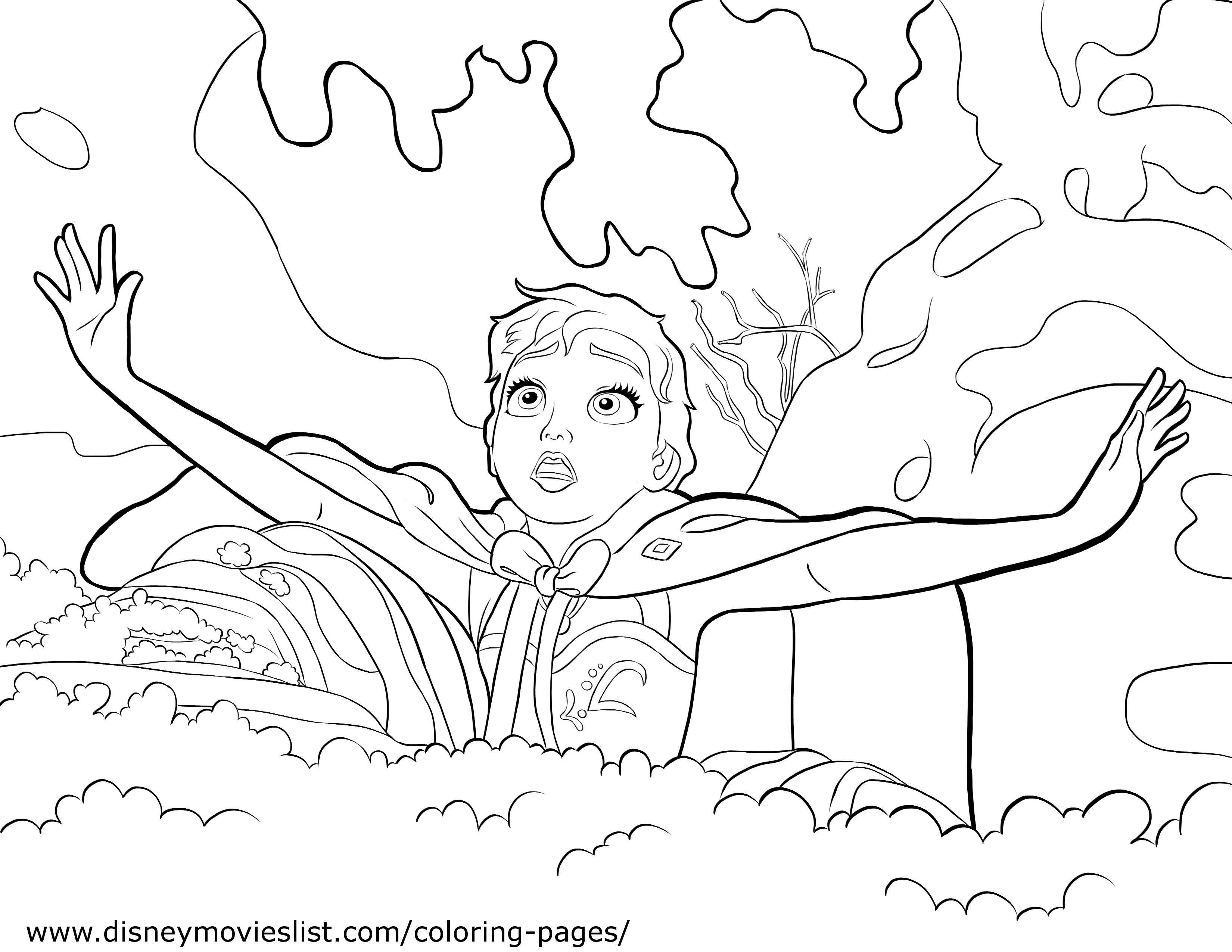 Coloring page: Frozen (Animation Movies) #71690 - Free Printable Coloring Pages