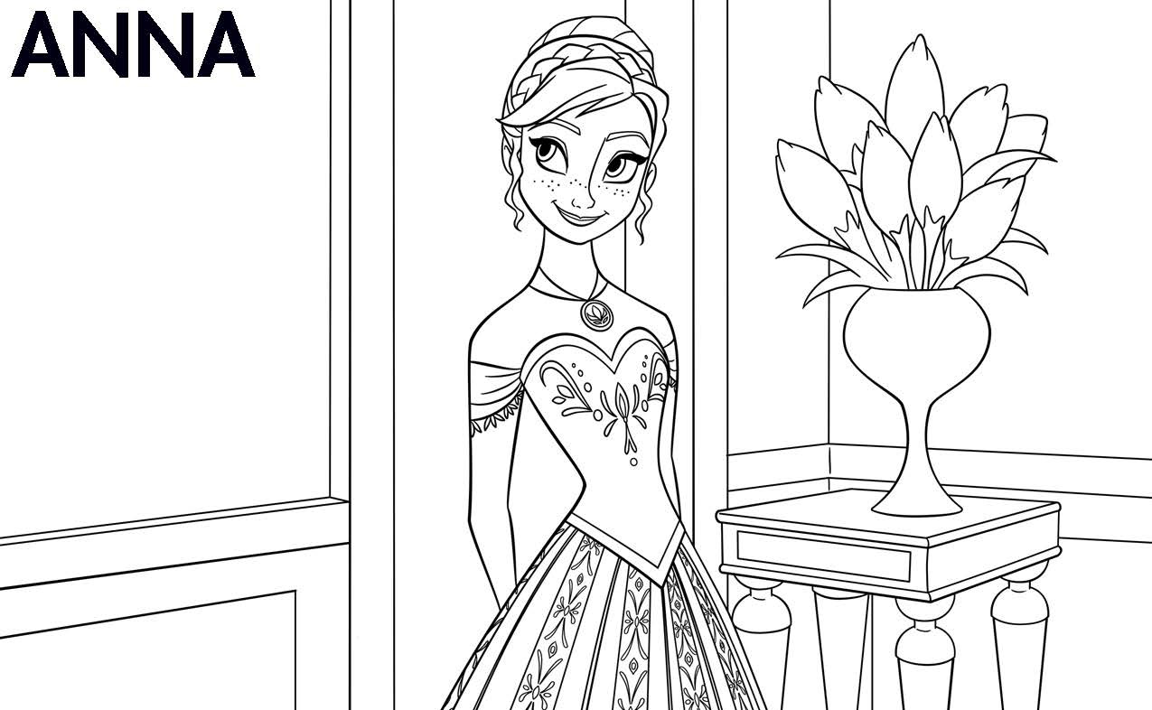 Coloring page: Frozen (Animation Movies) #71700 - Free Printable Coloring Pages