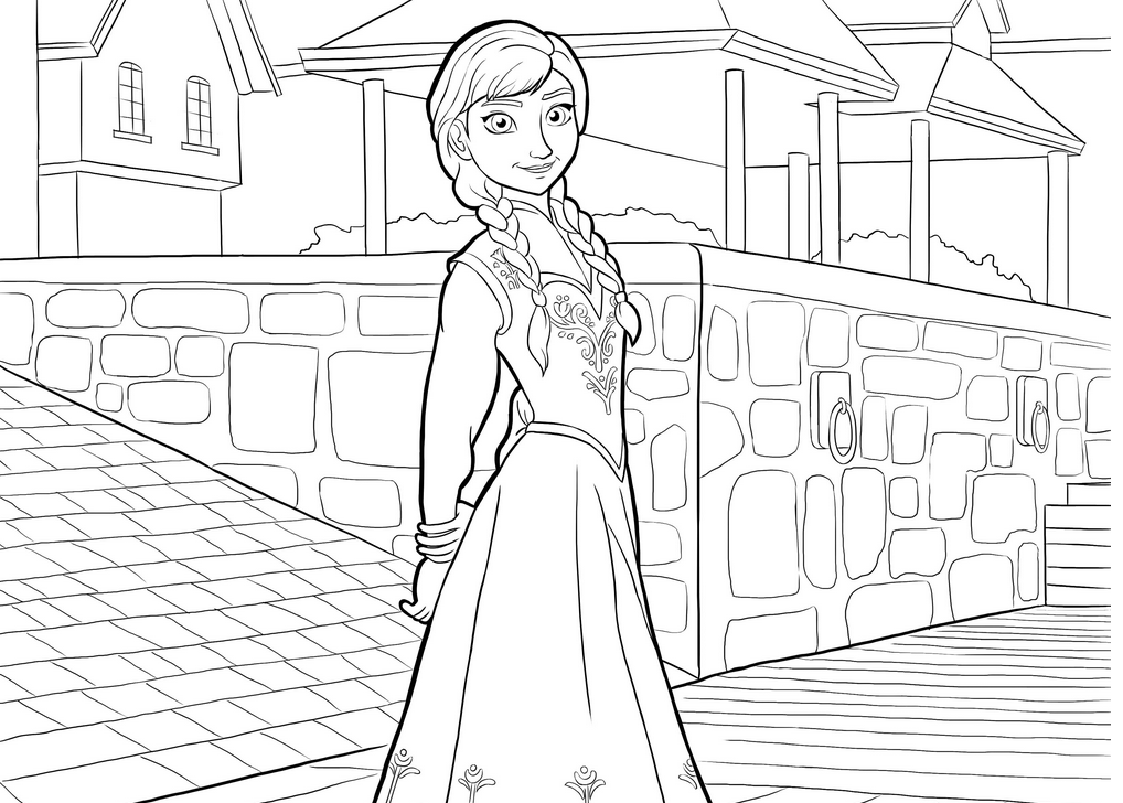Coloring page: Frozen (Animation Movies) #71702 - Free Printable Coloring Pages