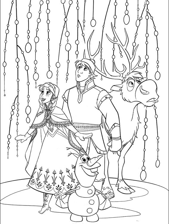 Coloring page: Frozen (Animation Movies) #71710 - Free Printable Coloring Pages