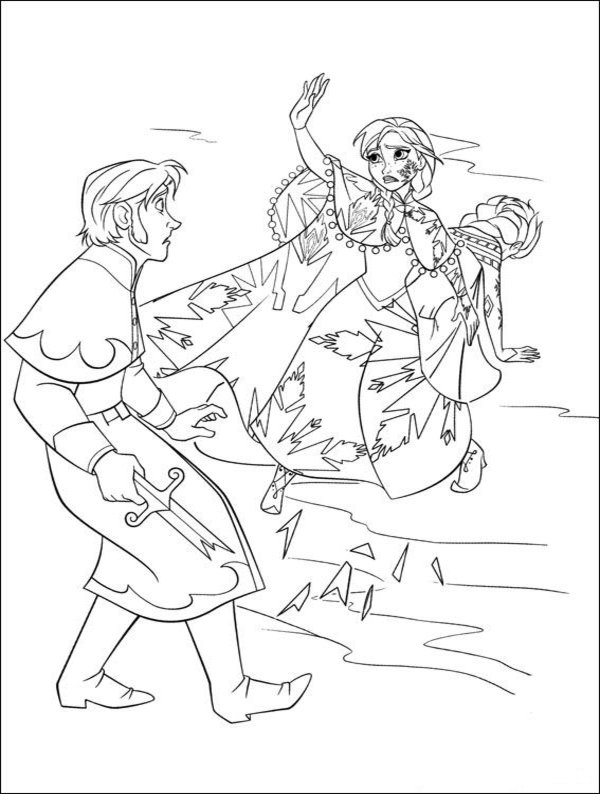 Coloring page: Frozen (Animation Movies) #71757 - Free Printable Coloring Pages