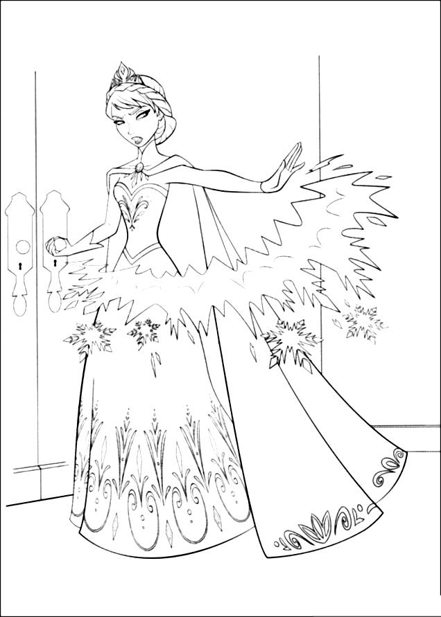 Coloring page: Frozen (Animation Movies) #71781 - Free Printable Coloring Pages