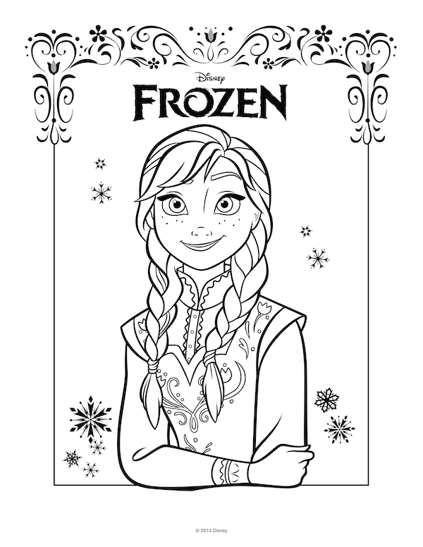 Coloring page: Frozen (Animation Movies) #71785 - Free Printable Coloring Pages