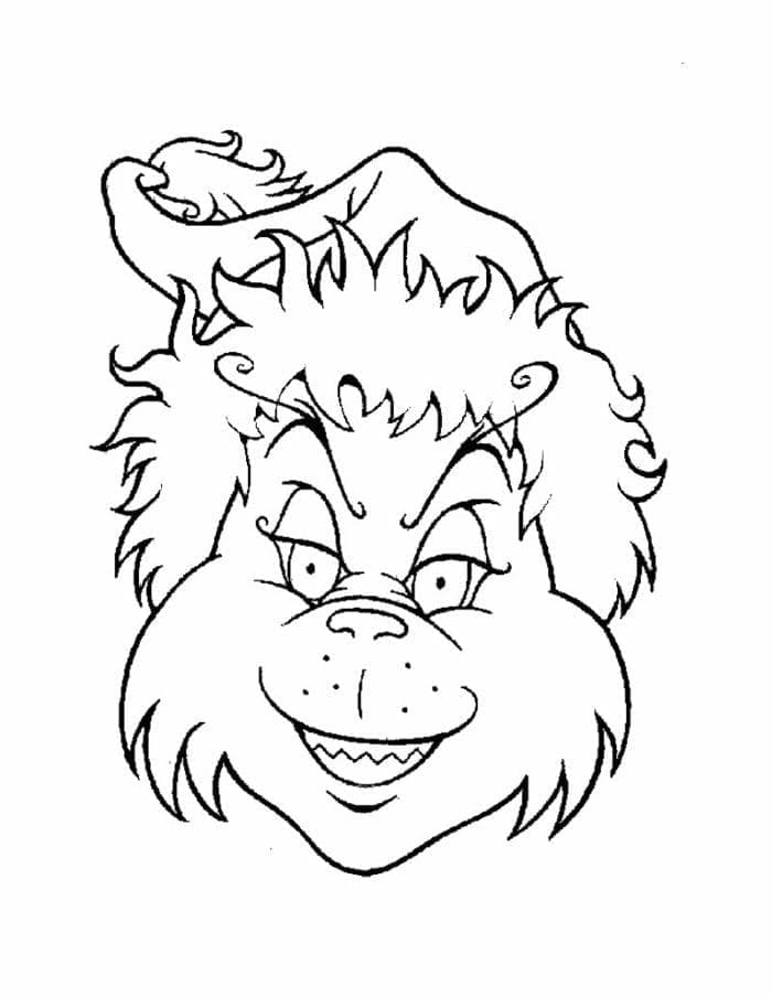 Free printable Grinch coloring page #188367 from Animation Movies collection