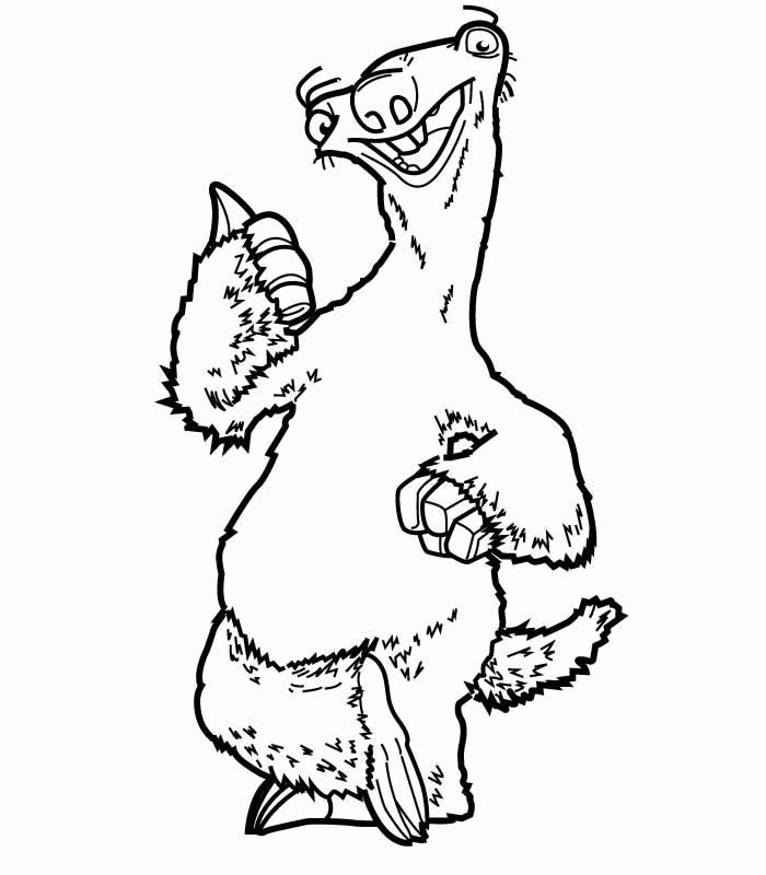 Coloring page: Ice Age (Animation Movies) #71539 - Free Printable Coloring Pages