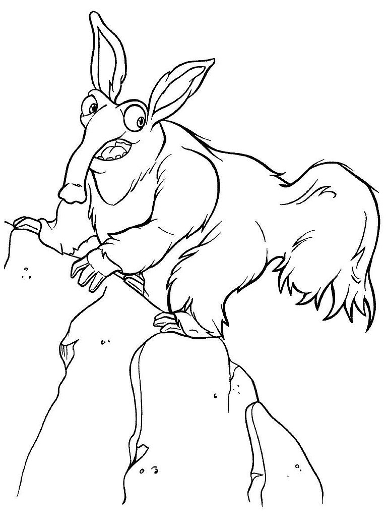Drawing Ice Age 20 Animation Movies – Printable coloring pages