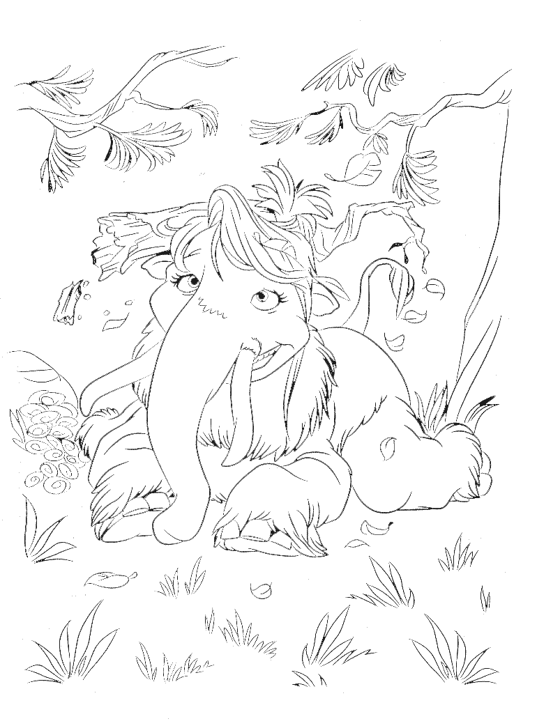 Coloring page: Ice Age (Animation Movies) #71564 - Free Printable Coloring Pages
