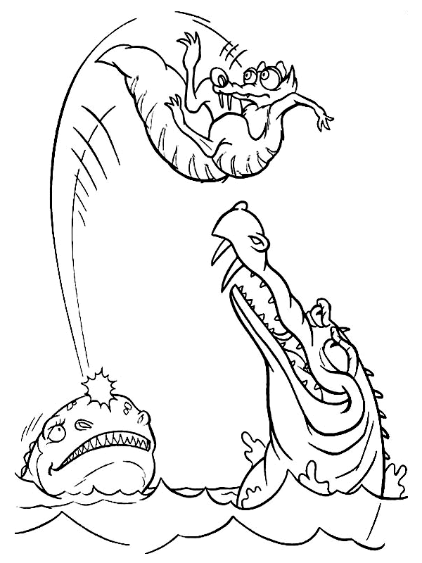 ice age 2 the meltdown coloring pages