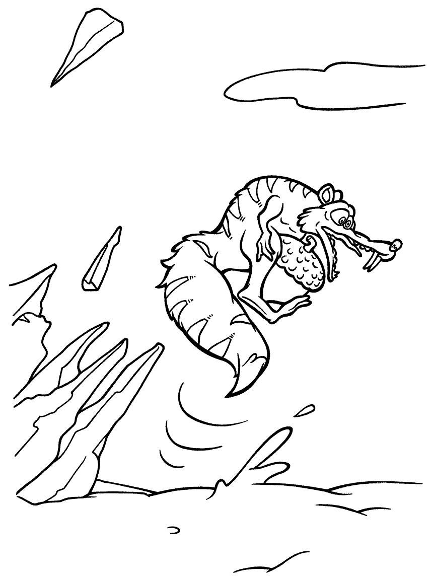 Coloring page: Ice Age (Animation Movies) #71599 - Free Printable Coloring Pages
