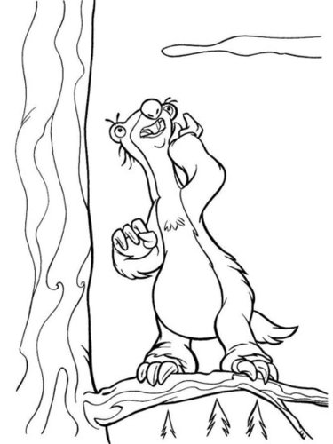 Coloring page: Ice Age (Animation Movies) #71609 - Free Printable Coloring Pages