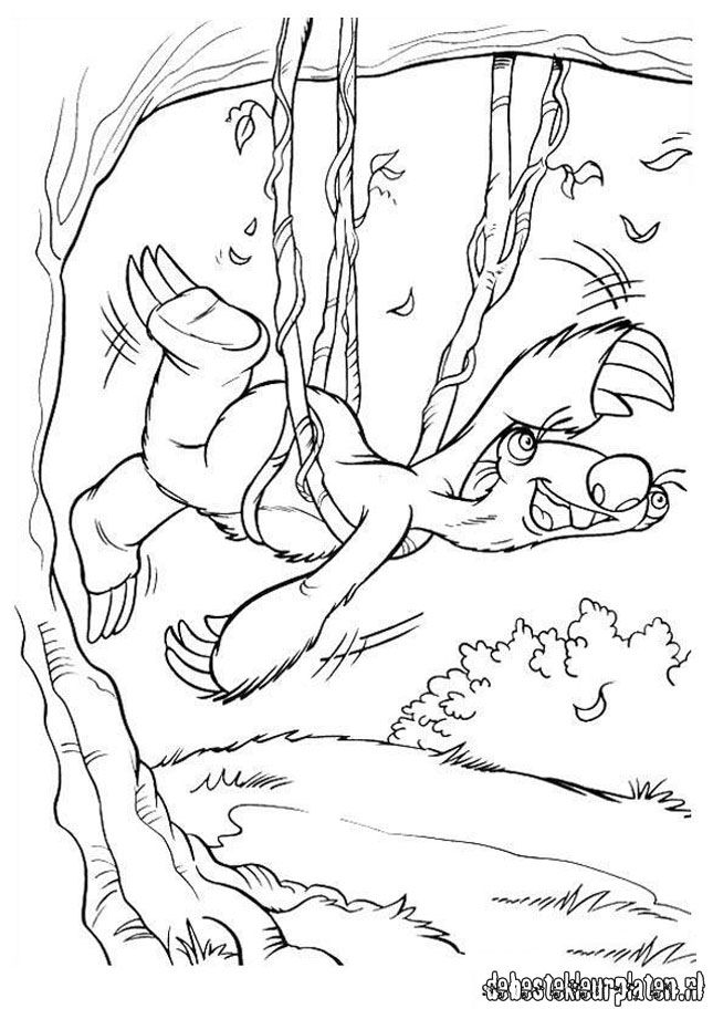 Coloring page: Ice Age (Animation Movies) #71631 - Free Printable Coloring Pages