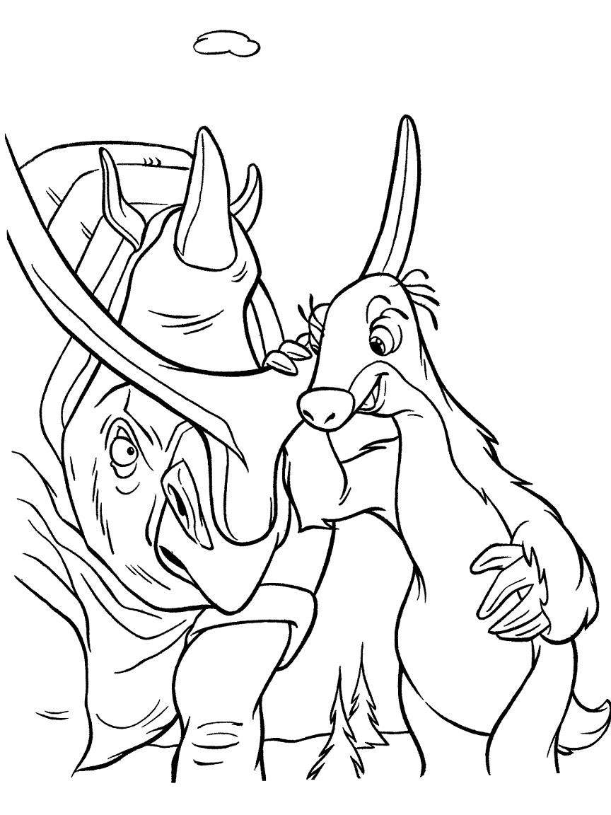 Coloring page: Ice Age (Animation Movies) #71650 - Free Printable Coloring Pages