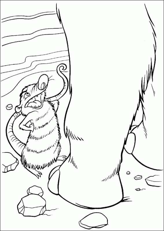 Coloring page: Ice Age (Animation Movies) #71657 - Free Printable Coloring Pages