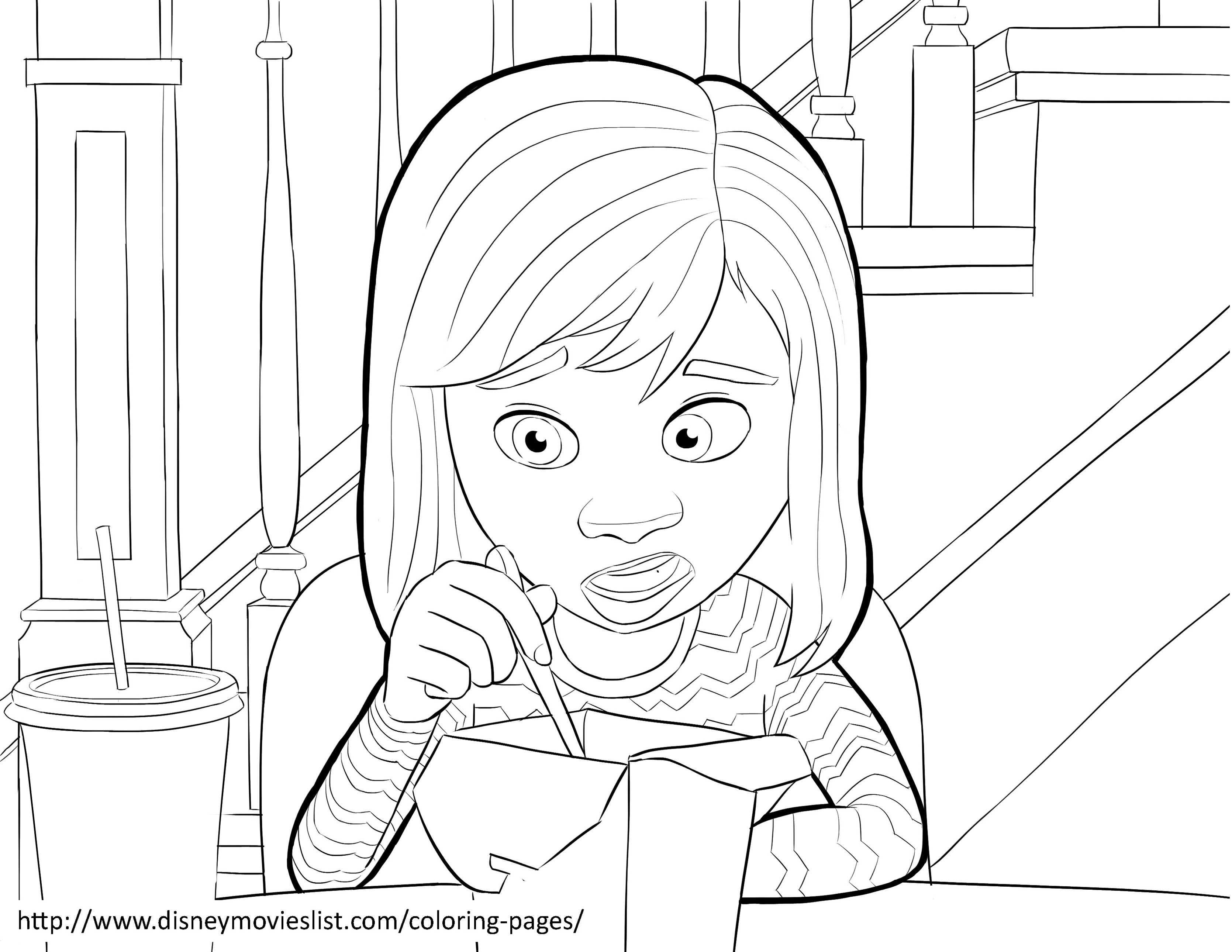 Coloring page: Inside Out (Animation Movies) #131411 - Free Printable Coloring Pages