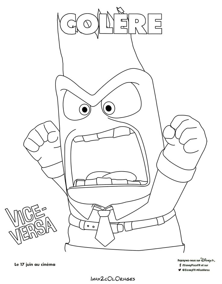 Coloring page: Inside Out (Animation Movies) #131413 - Free Printable Coloring Pages