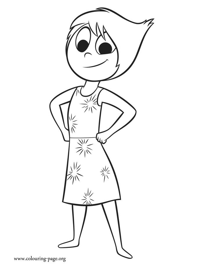   Disney Coloring Pages Inside Out  Latest HD