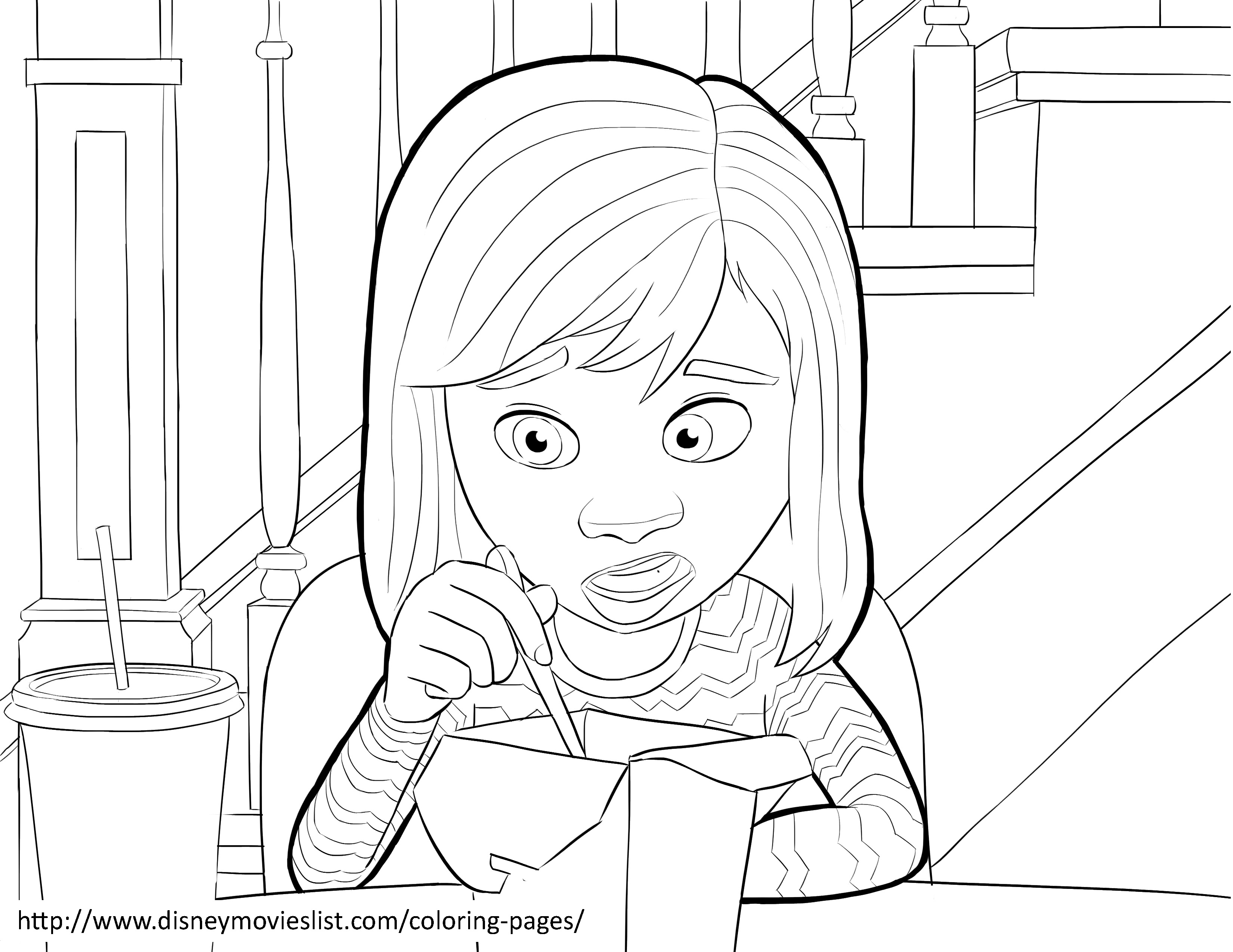 Coloring page: Inside Out (Animation Movies) #131657 - Free Printable Coloring Pages
