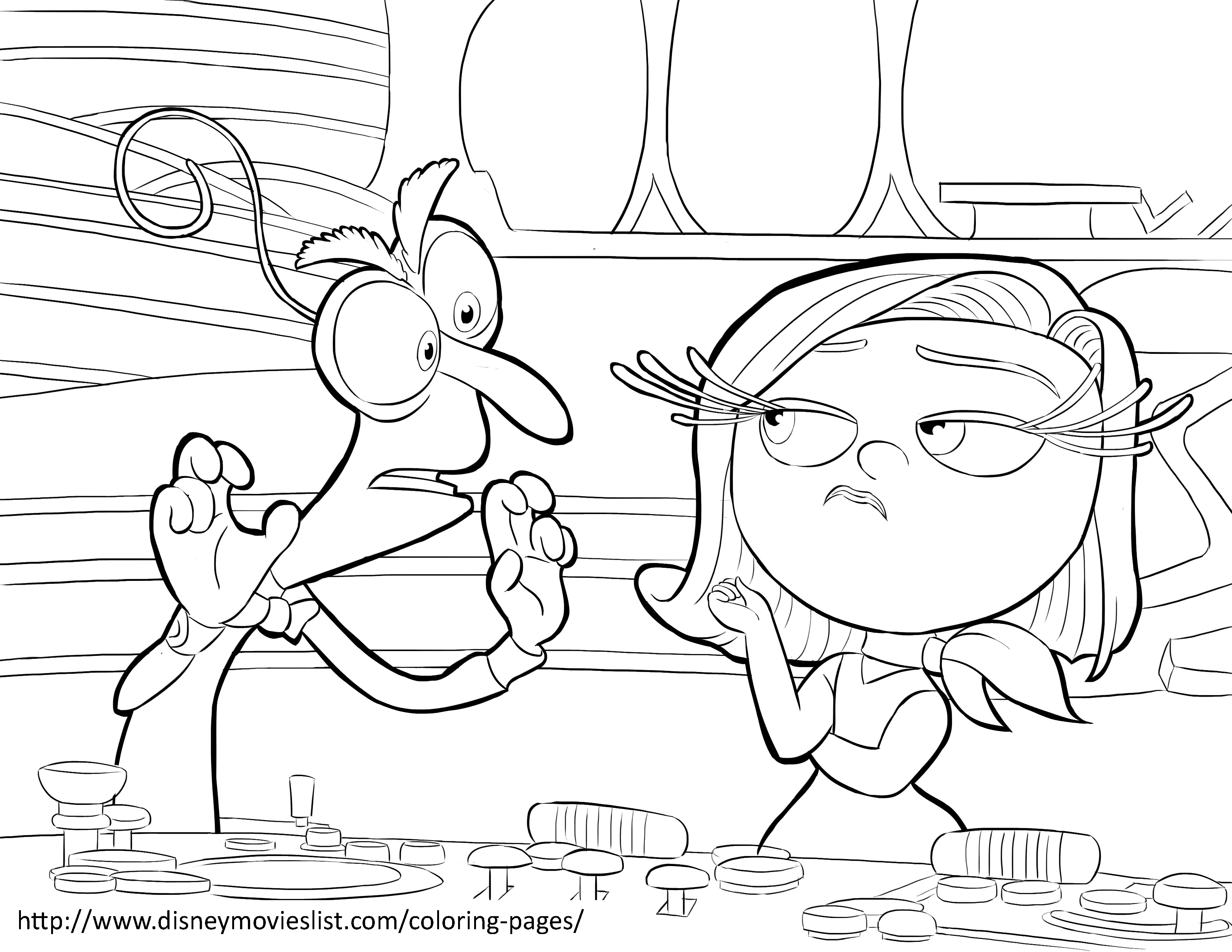 Coloring page: Inside Out (Animation Movies) #131665 - Free Printable Coloring Pages