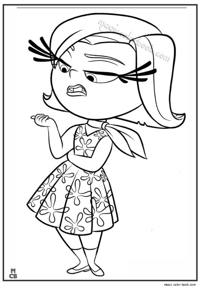 Coloring page: Inside Out (Animation Movies) #131671 - Free Printable Coloring Pages