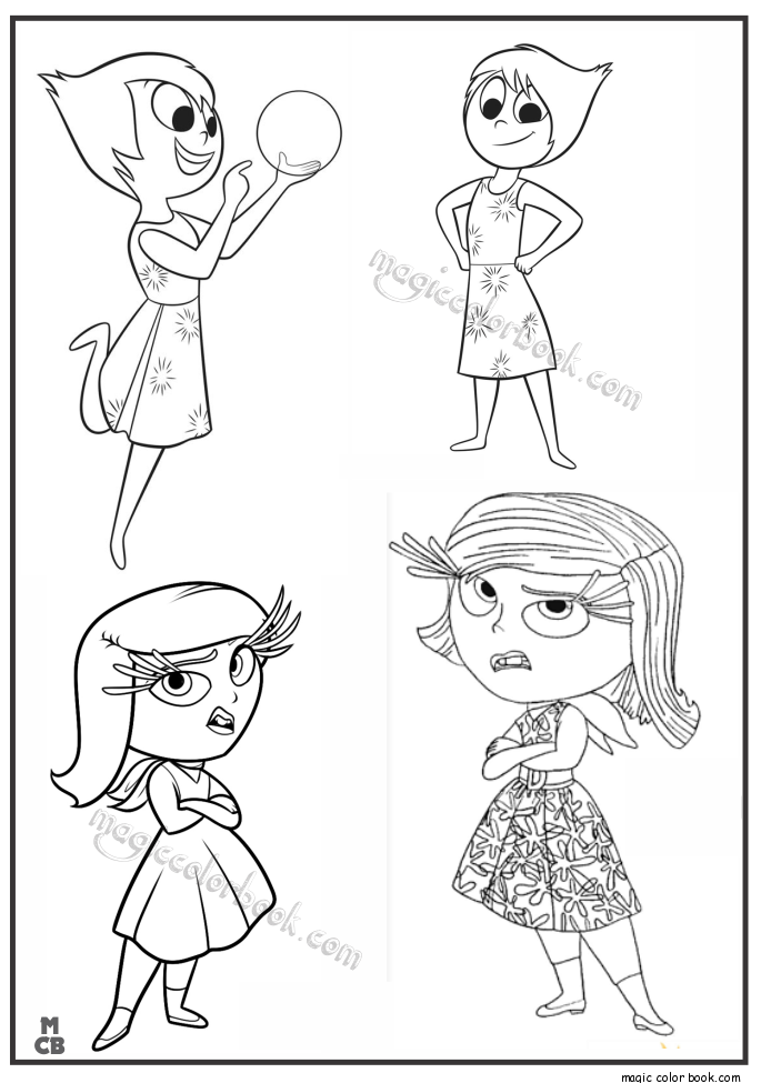 Coloring page: Inside Out (Animation Movies) #131689 - Free Printable Coloring Pages