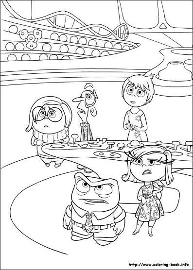 Coloring page: Inside Out (Animation Movies) #131698 - Free Printable Coloring Pages