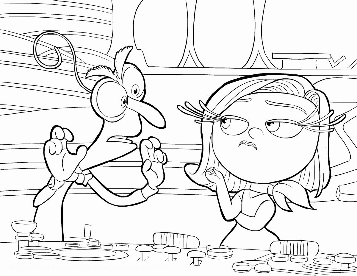 Coloring page: Inside Out (Animation Movies) #131714 - Free Printable Coloring Pages