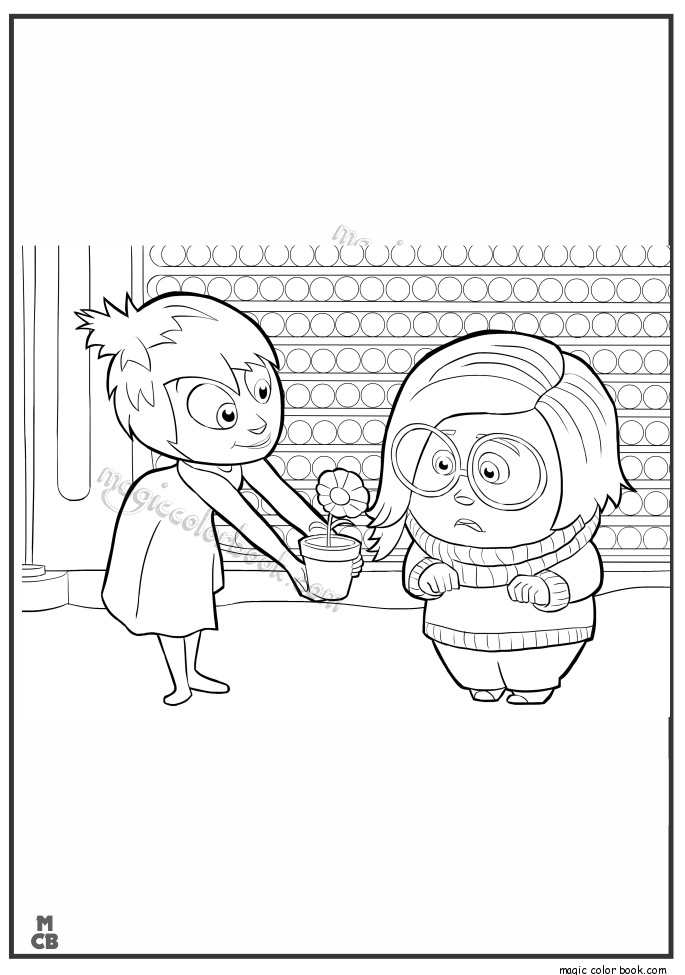 Coloring page: Inside Out (Animation Movies) #131715 - Free Printable Coloring Pages
