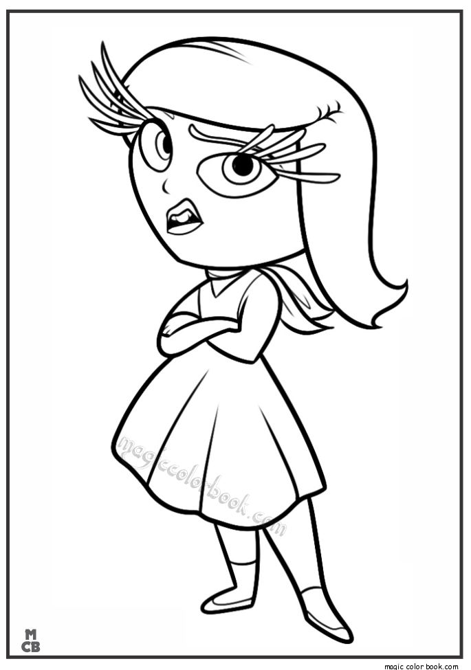 Coloring page: Inside Out (Animation Movies) #131735 - Free Printable Coloring Pages